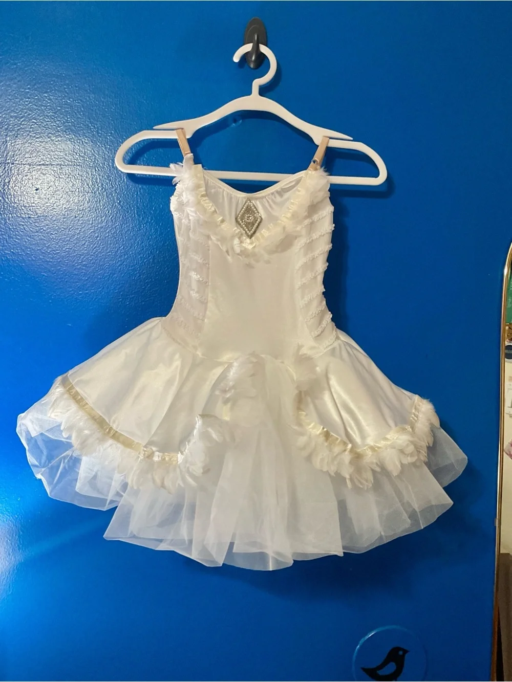“Swan Lake” Tulle Ballet Dress for Kids - Elegant Performance Costume